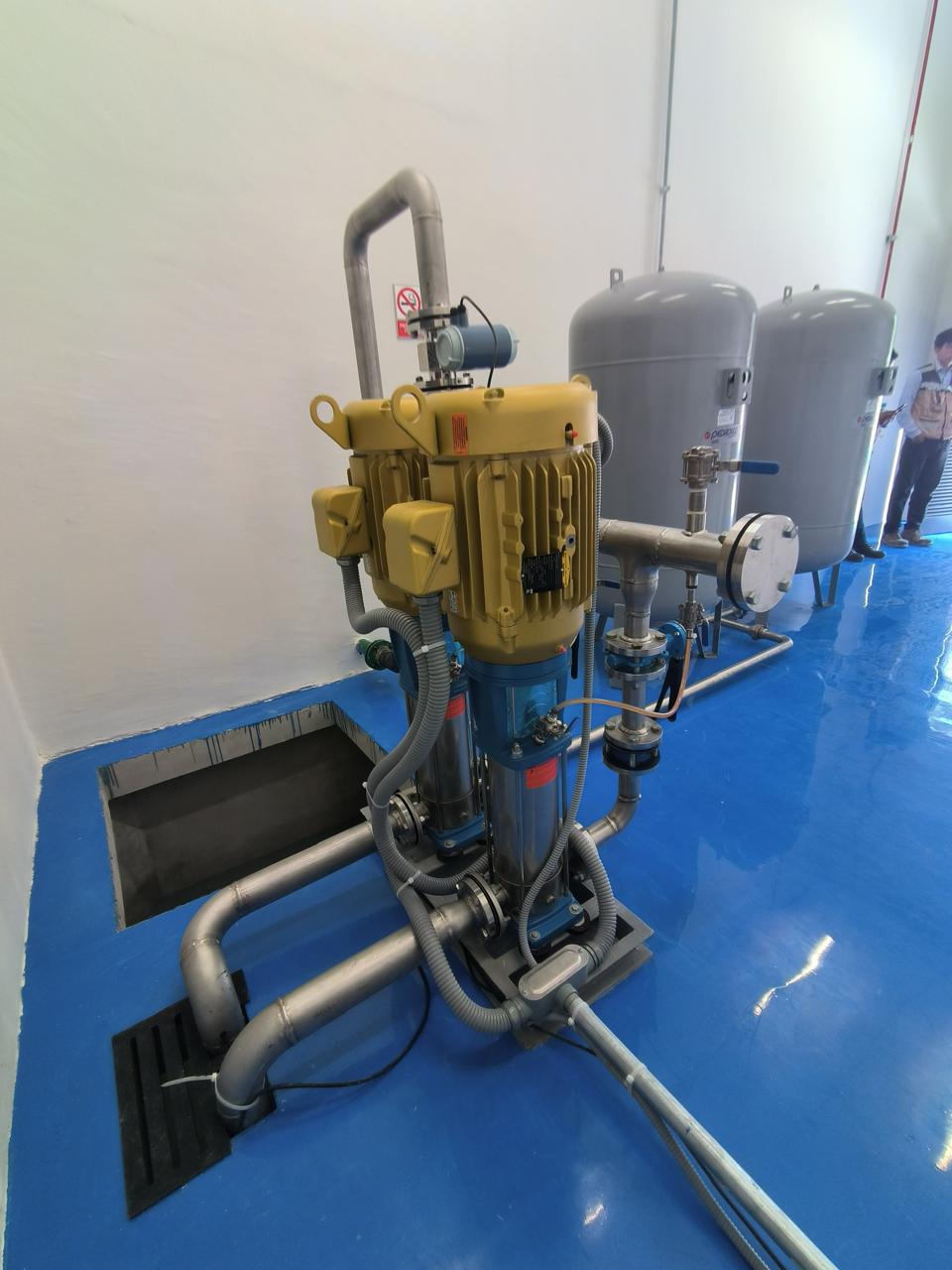 Proyectos Argal | Sistema Booster de presión constante construcción Inox 316