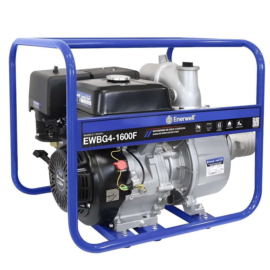 Argal | Motobomba Con Motor a Gasolina ENERWELL 13 HP 1600 lpm